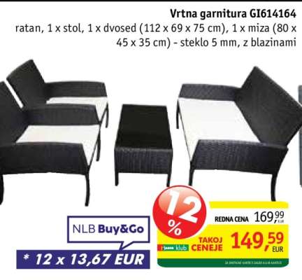 Vrtna garnitura GI614164