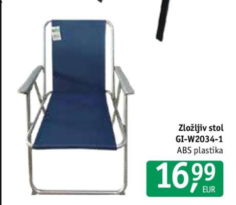 Zložljiv stol GI-W2034-1