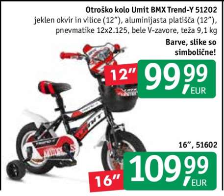 Otroško kolo Umit BMX Trend-Y 51202