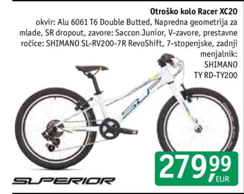 Otroško kolo Racer XC20