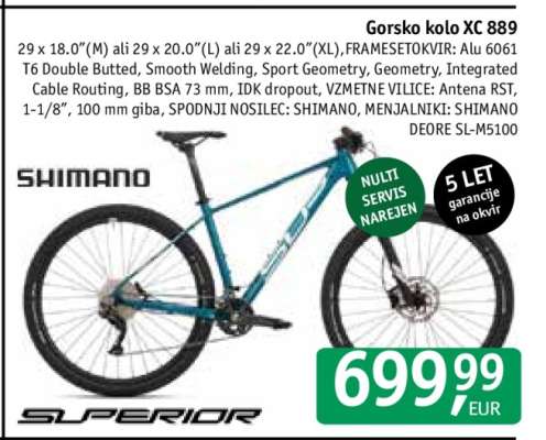 Gorsko kolo XC 889