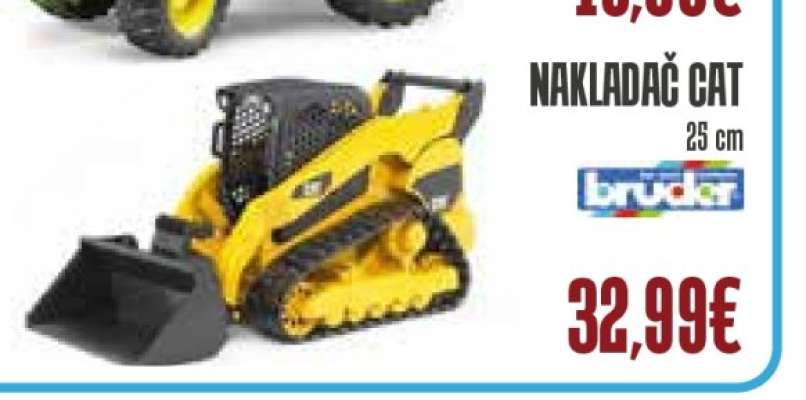 Nakladač CAT 25 cm