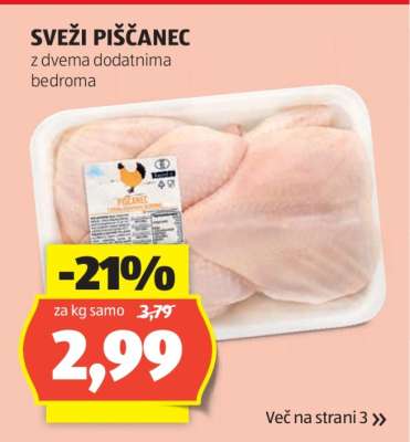 SVEŽI PIŠČANEC