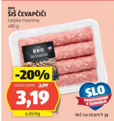 BBQ Šiš Čevapčiči