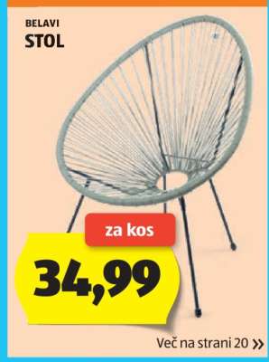 Belavi Stol