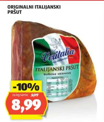 ORIGINALNI ITALIJANSKI PRŠUT