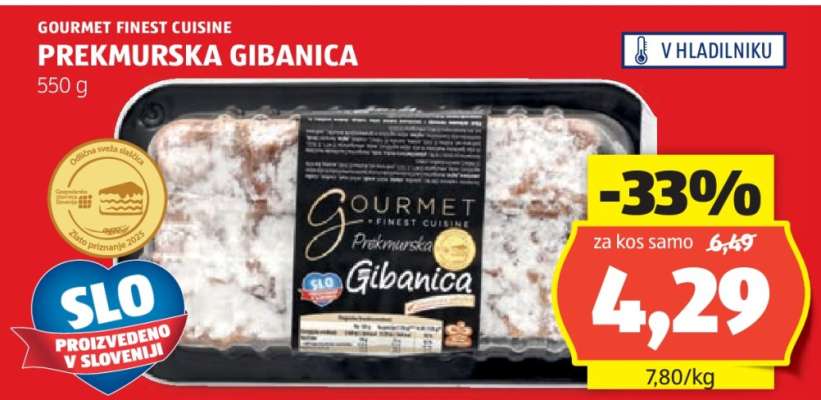 GOURMET FINEST CUISINE PREKMURSKA GIBANICA