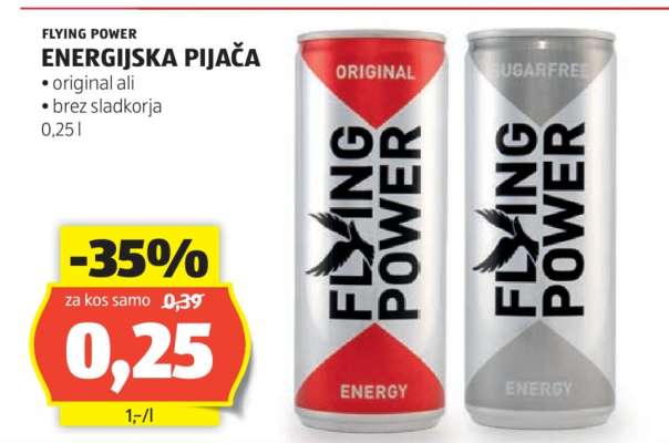 FLYING POWER ENERGIJSKA PIJAČA