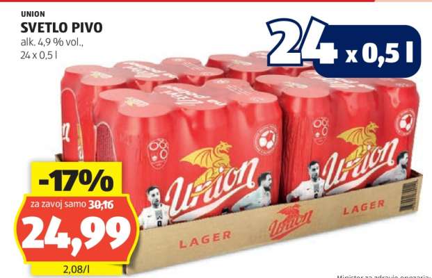 UNION SVETLO PIVO