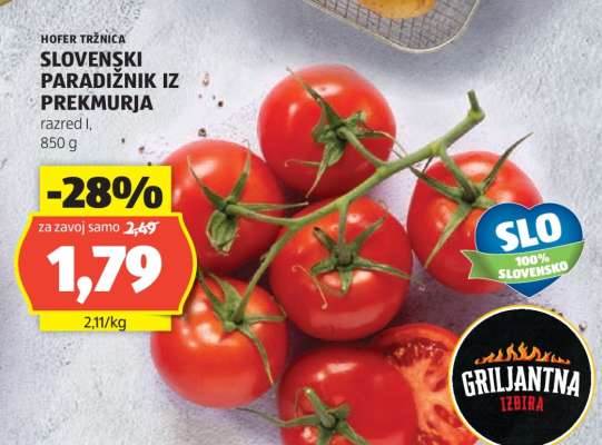 Slovenski paradižnik iz Prekmurja