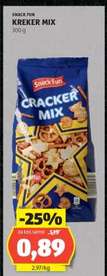 SNACK FUN KREKER MIX