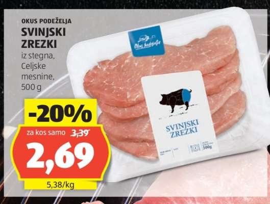 Svinjski zrezki