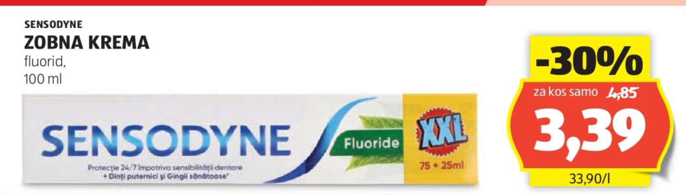 SENSODYNE ZOBNA KREMA