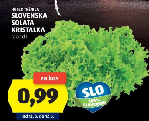 Slovenska solata kristalka