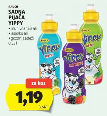 Rauch Sadna Pijača Yippy