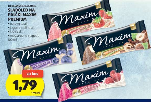 Maxim Premium Ice Cream