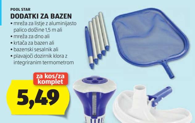 Dodatki za bazen