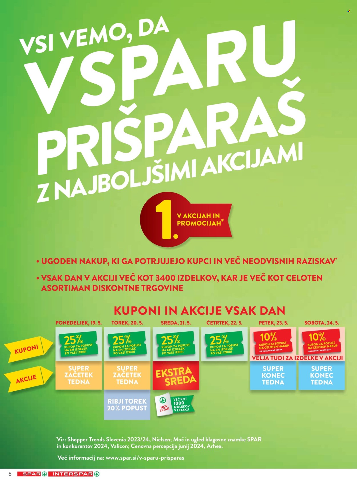 SPAR katalog - 21.5.2025 - 3.6.2025. Stran 1