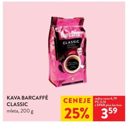 Kava Barcaffè Classic