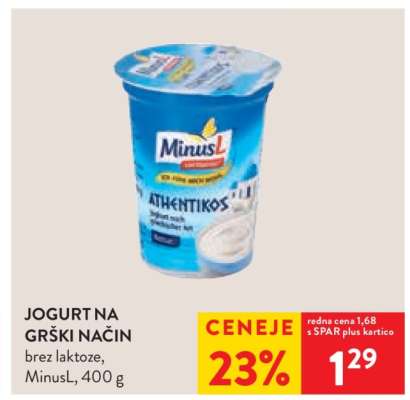 Jogurt na grški način