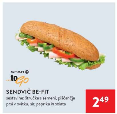 SENDVIČ BE-FIT