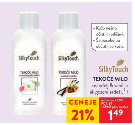 SilkyTouch TEKOČE MILO