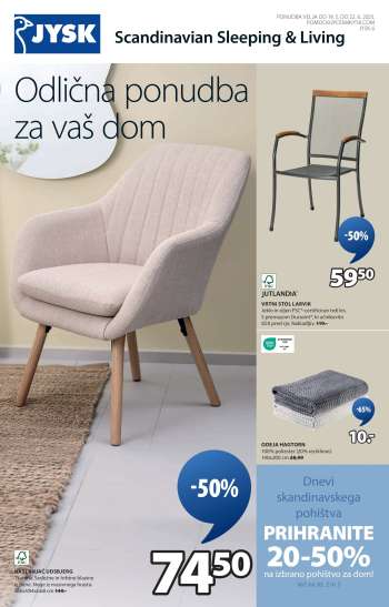 JYSK katalog - 19.5.2025 - 22.6.2025.