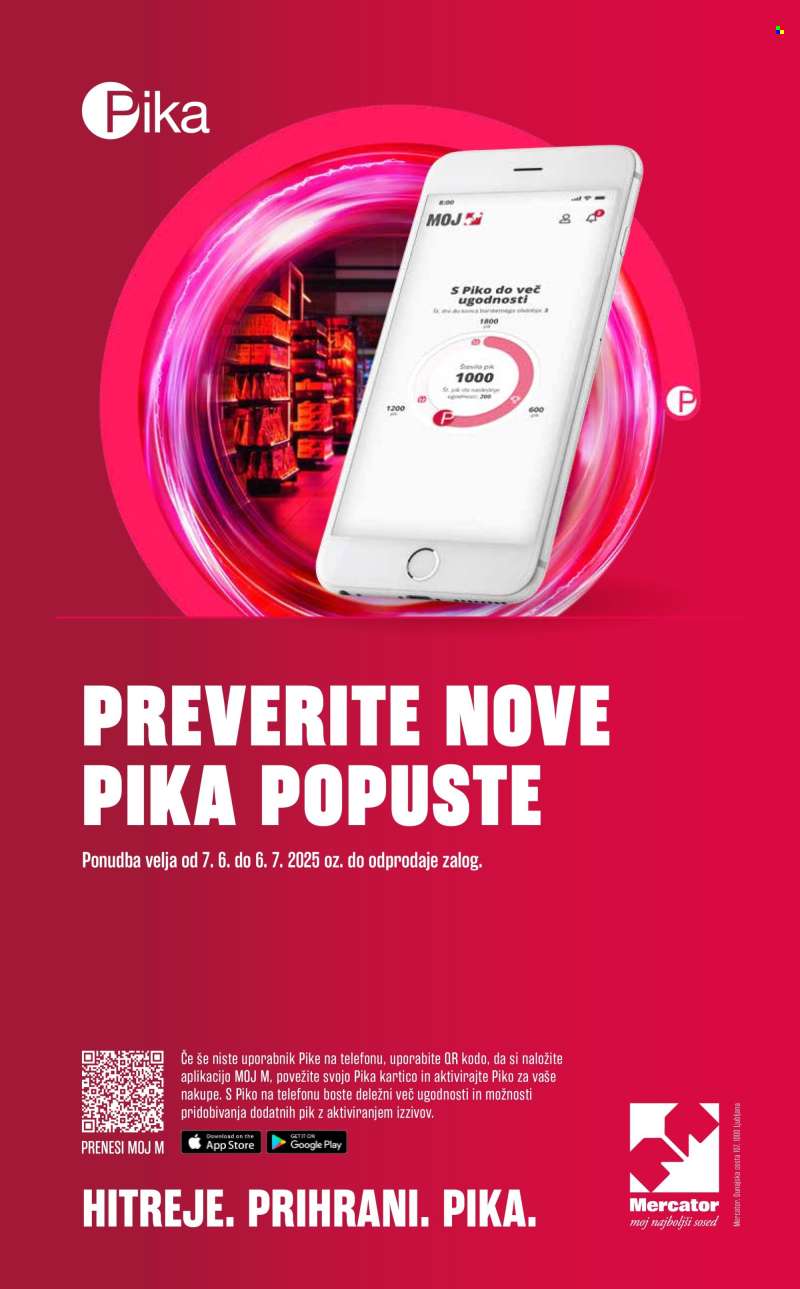 Mercator katalog - 7.6.2025 - 6.7.2025.