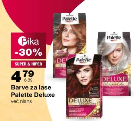 Barve za lase Palette Deluxe