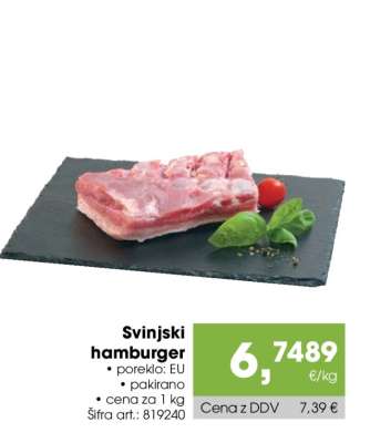 SVINJSKI HAMBURGER