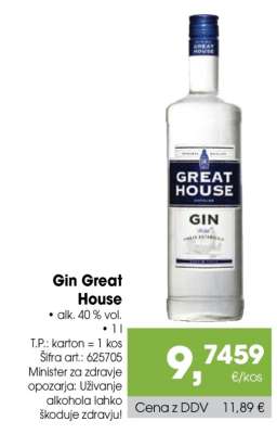 Gin Great house