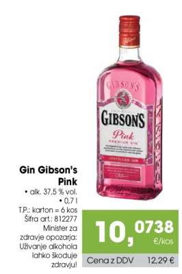 Gin Gibson's Pink