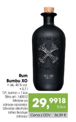 Rum Bumbu XO