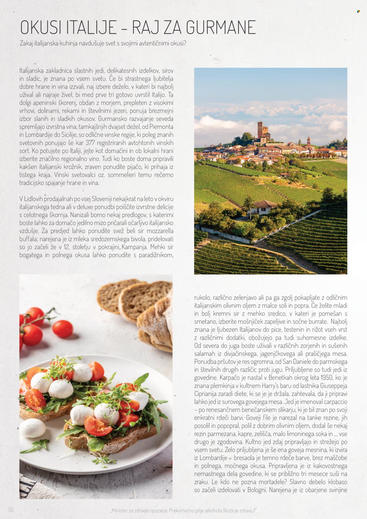 Lidl katalog. Stran 56