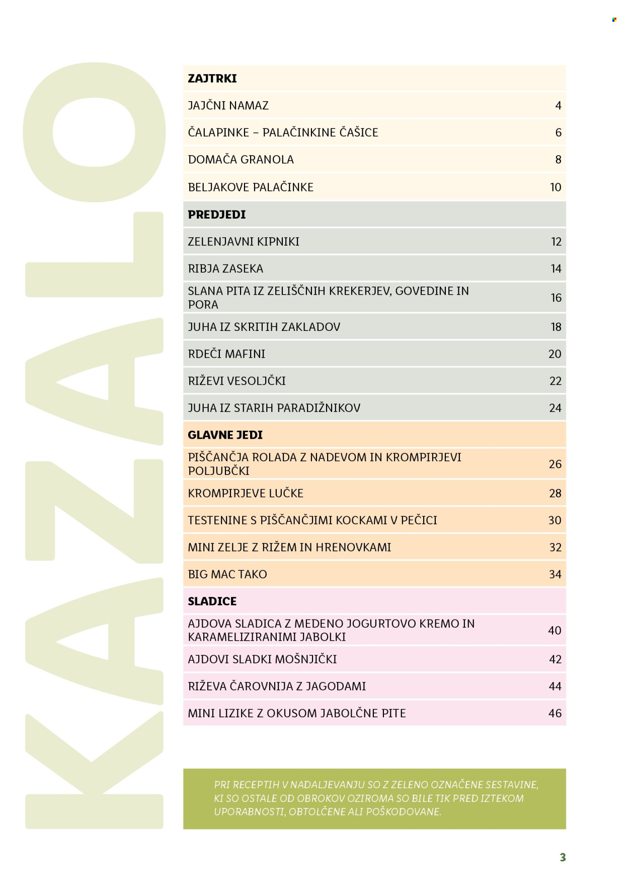 Lidl katalog. Stran 3