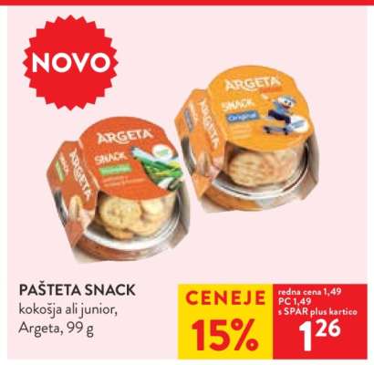 PAŠTETA SNACK
