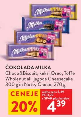 ČOKOLADA MILKA