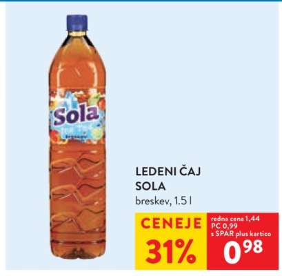 LEDENI ČAJ SOLA