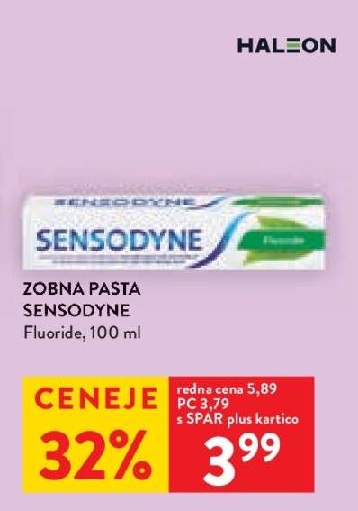 ZOBNA PASTA SENSODYNE