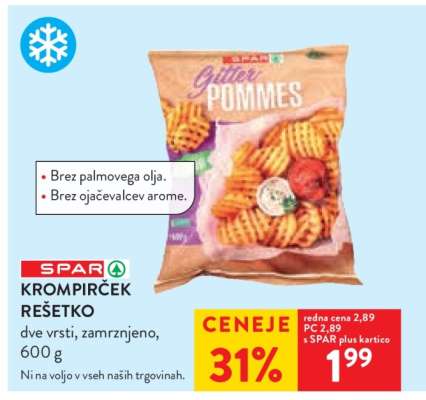 Krompirček rešetko