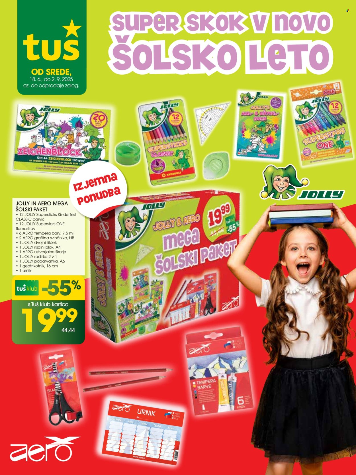 Tuš katalog - 18.6.2025 - 2.9.2025. Stran 1