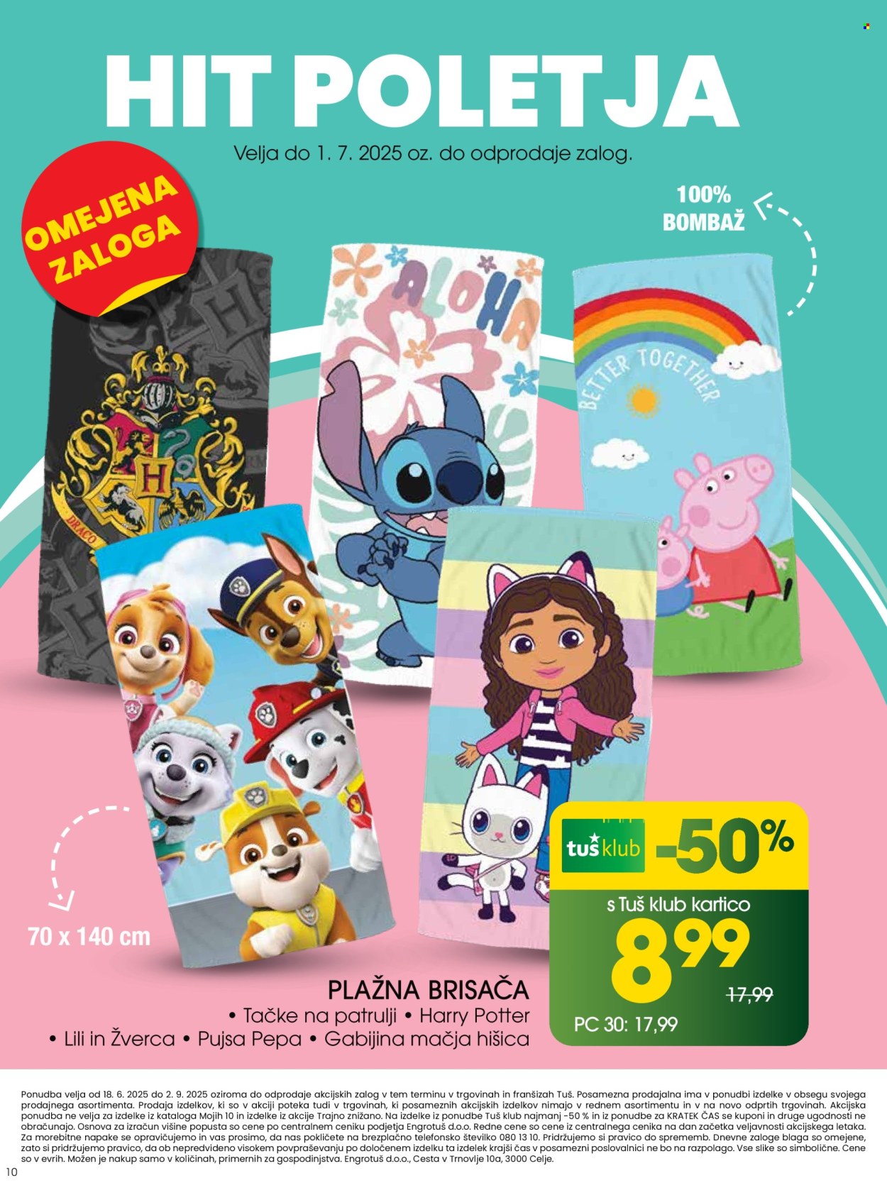Tuš katalog - 18.6.2025 - 2.9.2025. Stran 10