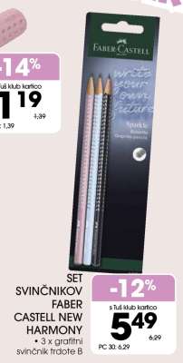 Set svinčnikov Faber Castell New Harmony
