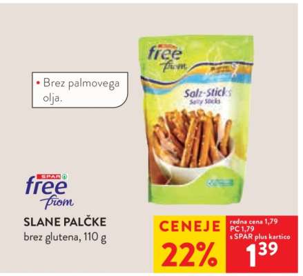SLANE PALČKE