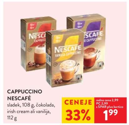 CAPPUCCINO NESCAFE