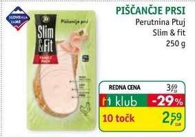 PIŠČANČJE PRSI PERUTNINA PTUJ SLIM & FIT