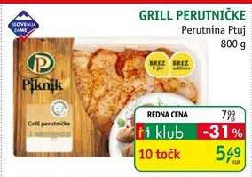 GRILL PERUTNIČKE
