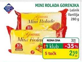 MINI ROLADA GORENJKA