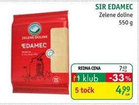 SIR EDAMEC ZELENE DOLINE