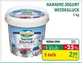 Naravni Jogurt Weidegluck